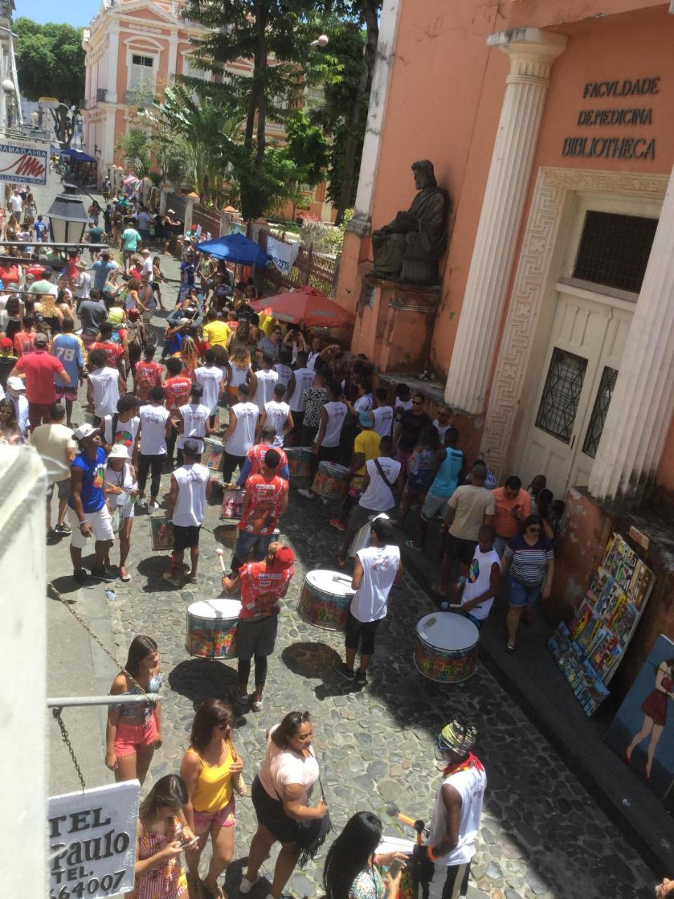 Hostel Morro De Sao Paulo Salvador Exteriör bild